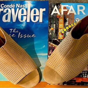 Franco Sarto Women’s Fashion Slide Heeled Sandals